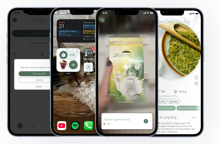 Widgets, lock-screen access and sharing keep logging effortless